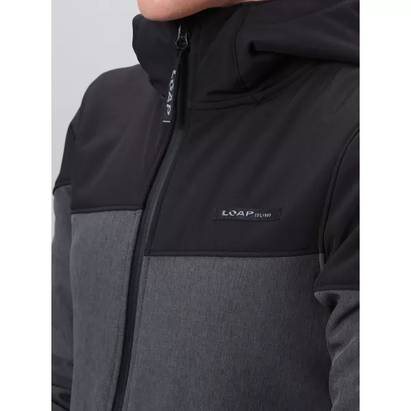  Ženska softshell jakna LOAP LUDYSA TEMNO SIVA 