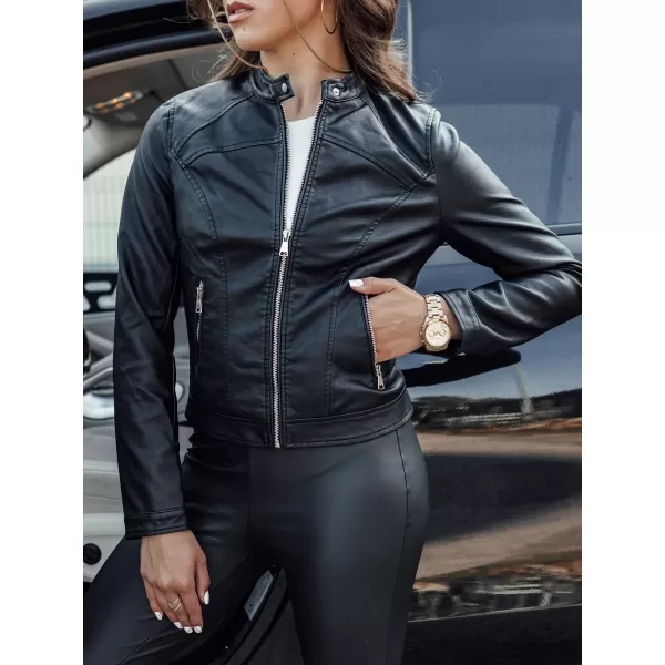  Ženska jakna DSTREET TIFANNY TY4548 ČRN 