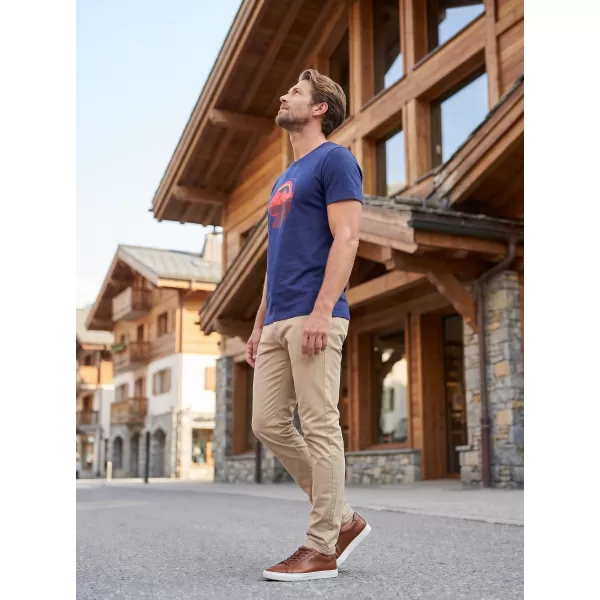  Moška majica s kratkimi rokavi ALTISPORT ALM186129 POLNOČNO MODRA 