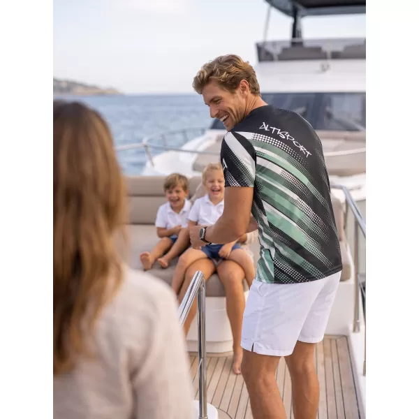  Moška funkcionalna premium majica ALTISPORT VOJ/ALM028TR01 KAKI/VOJAŠKI 