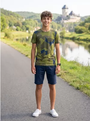 T -majica BRANDIT T BD6017 ŠVEDSKI CAMO
