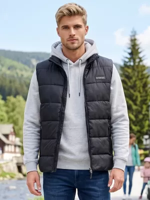 Moški telovnik ALTISPORT DAMAN ČRNA