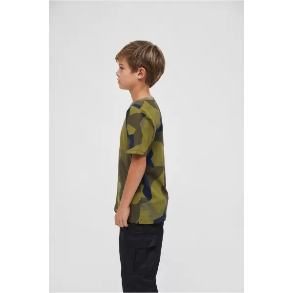  T -majica BRANDIT T BD6017 ŠVEDSKI CAMO 