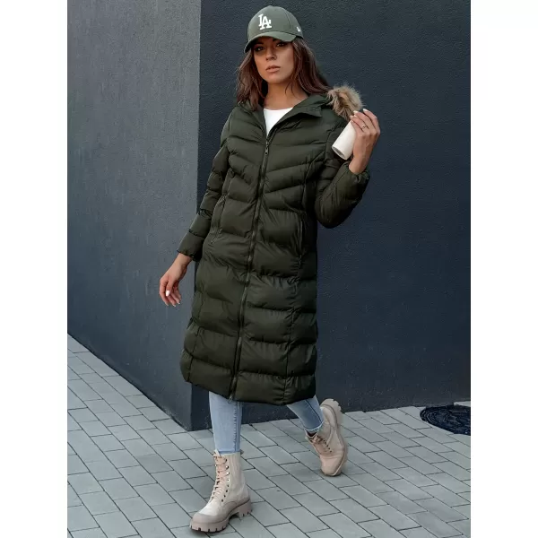  Plašč DSTREET LUXWARM TEMNO ZELENA 