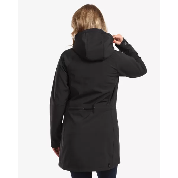  Ženski softshell plašč KILPI LASIKA-W WL0136KI ČRNA 