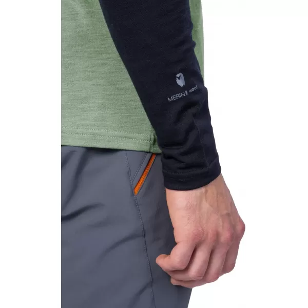  Moška majica z dolgimi rokavi HANNAH TAREGAN L/S ANTRACIT/ŠMARNICA 