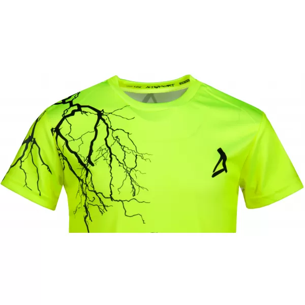  Otroška premium funkcionalna majica ALTISPORT VOJ/ALK004TR01 NEON RUMENA 