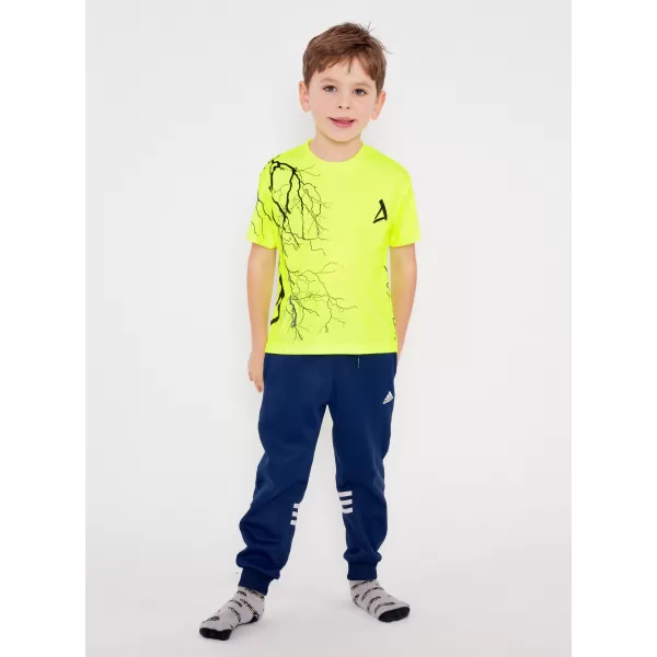  Otroška premium funkcionalna majica ALTISPORT VOJ/ALK004TR01 NEON RUMENA 