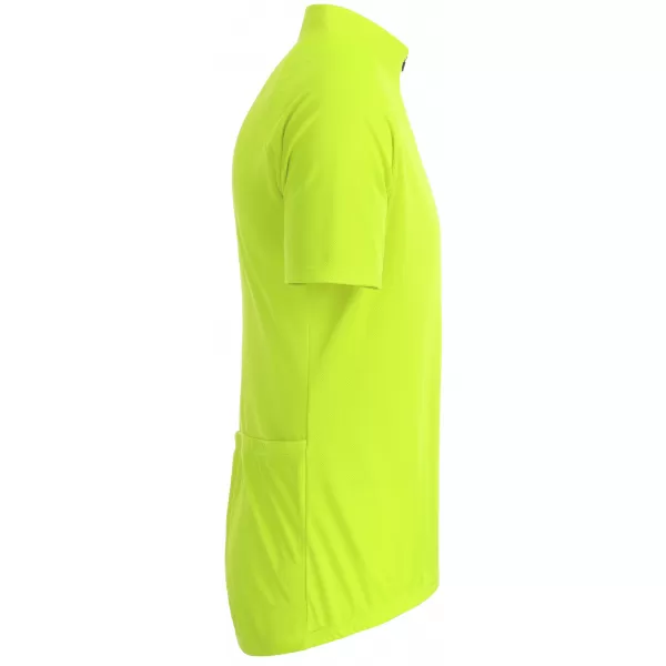  Moški kolesarski dres ALTISPORT NoPrint NP/ALM215NJ SVETLO RUMENA 