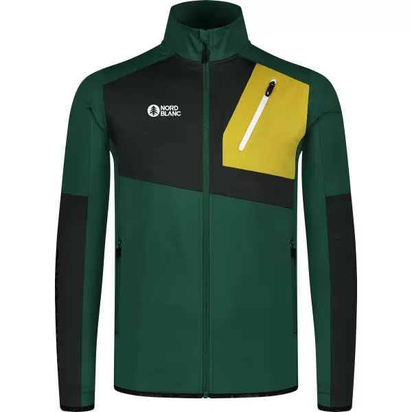  Moški powerfleece pulover NORDBLANC RIVER ZELENA 