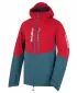 Moška hardshell jakna HUSKY NICCO M RDEČA/TURKIZNA