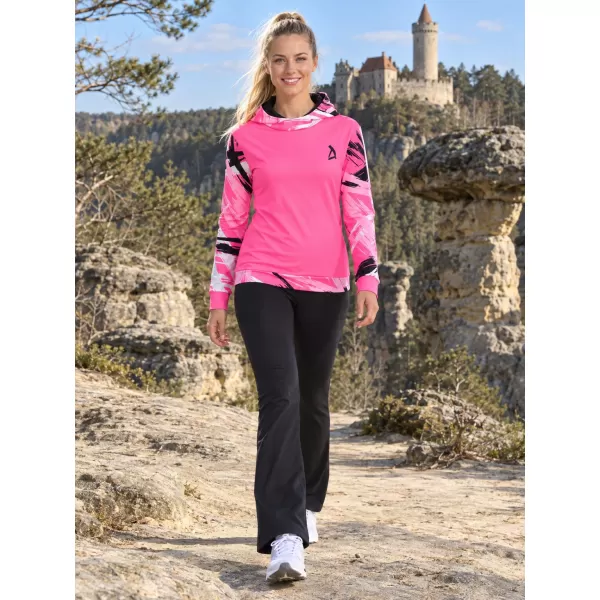  Ženski vrhunski funkcionalni pulover ALTISPORT VOJ/ALW039MI01 FLUO ROZA 