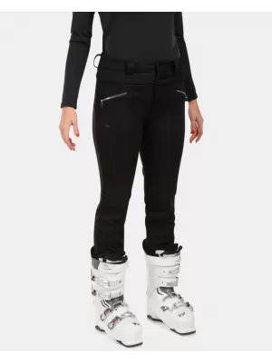 Ženske smučarske softshell hlače KILPI MAURA-W WL0405KI ČRNA