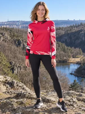 Ženski vrhunski funkcionalni pulover ALTISPORT VOJ/ALW039MI01 VIVA MAGENTA