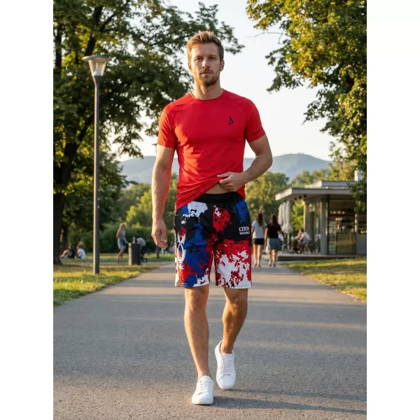  Moške premium funkcionalne kratke hlače brez žepov ALTISPORT VOJ/ALM036KRA02 MADEŽI 