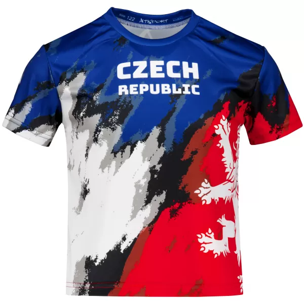  Otroška premium funkcionalna majica ALTISPORT VOJ/ALK036TR01 RDEČA 