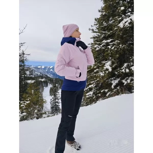  Ženska smučarska jakna HUSKY GAMBI L ROZA/MODRA 