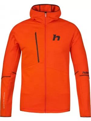 Moški pulover HANNAH NIRO HOODY PIKANTNO POMARANČNO MEL