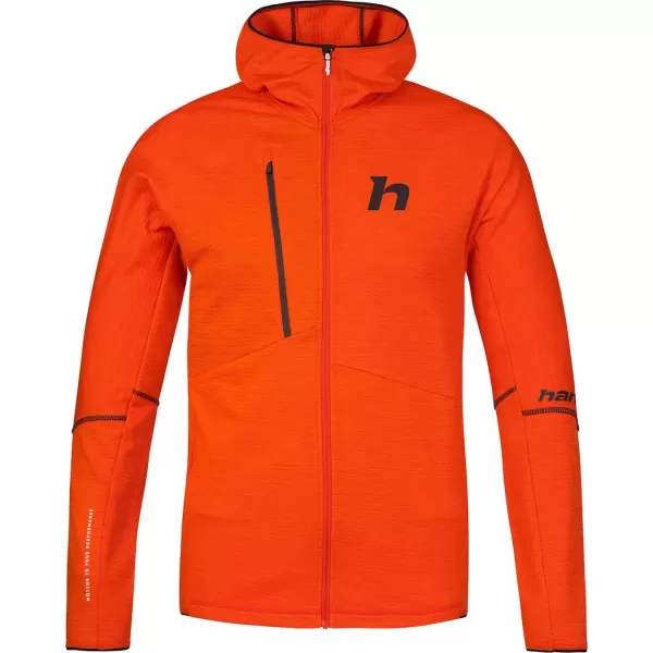  Moški pulover HANNAH NIRO HOODY PIKANTNO POMARANČNO MEL 