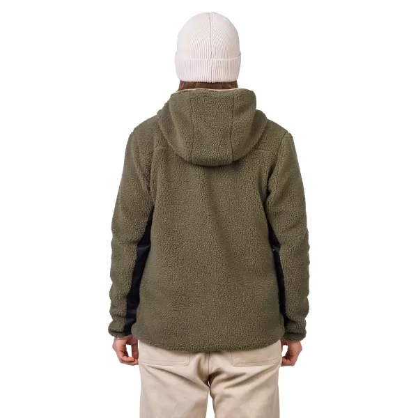  Ženski pulover HANNAH KOALA HOODY BRŠLJAN ZELENA/ANTRACIT 