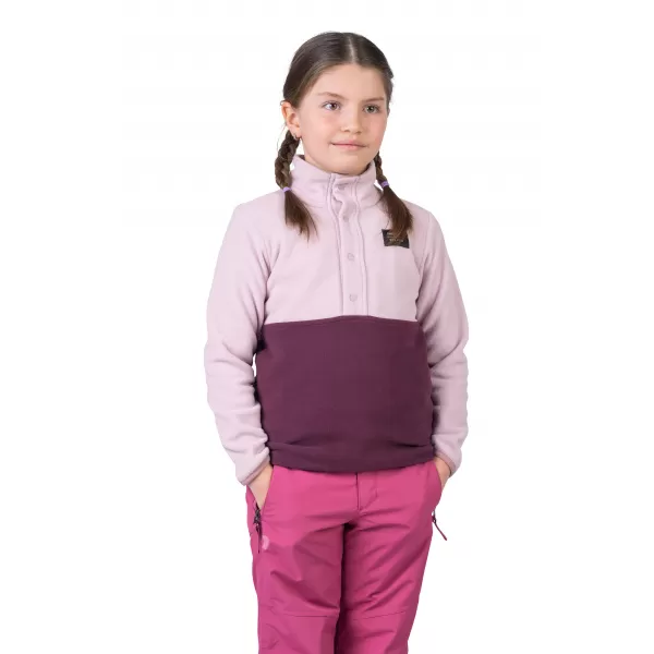  Otroški pulover HANNAH MINT JR VIJOLIČNI LED/SL 