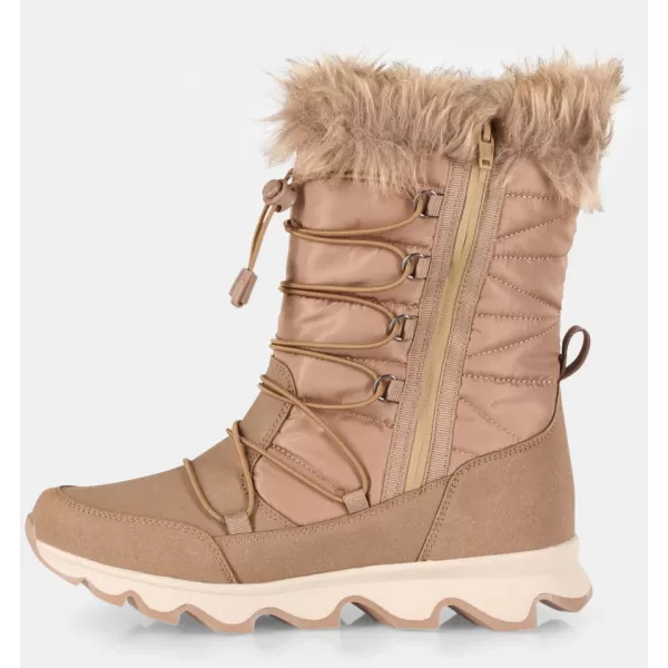  Ženski snežaki KILPI FROZEN HIGH WP-W WL0958KI RJAVA 
