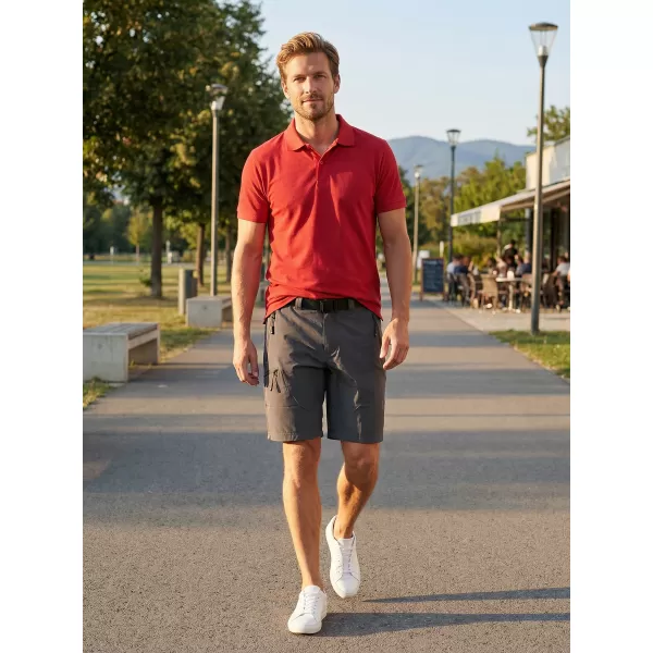  Moške kratke hlače ALTISPORT NoPrint NP/ALM4021NJ OGLJIK 