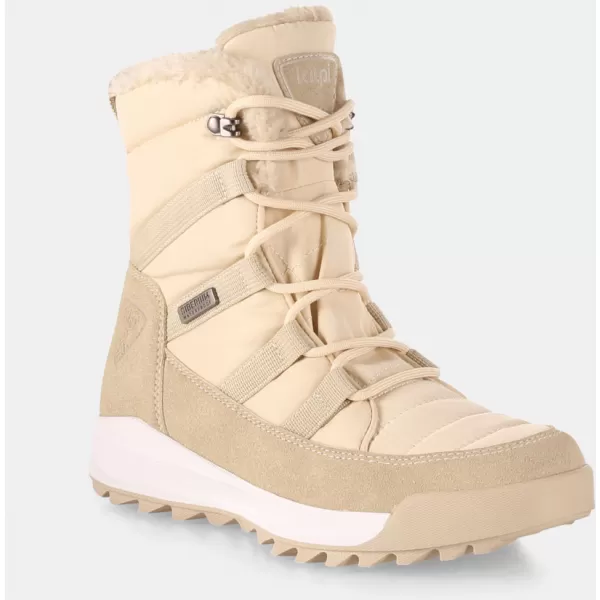  Ženski snežaki KILPI CANDY HIGH WP-W WL0959KI BEŽ 