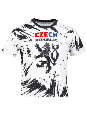 Otroška premium funkcionalna majica ALTISPORT VOJ/ALK036TR01 BELA/ČRNA