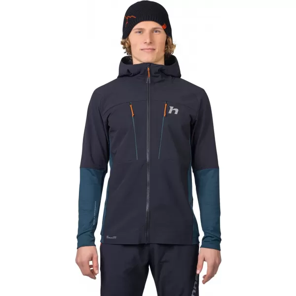  Moška jakna HANNAH TRANE HOODY ANTRACIT/STRATIFICIRANO MORJE 
