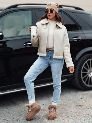 Ženska jakna DSTREET KASAMIRA TY4739 BELA
