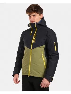 Moška hardshell jakna KILPI METRIX-M WM0136KI ZELENA