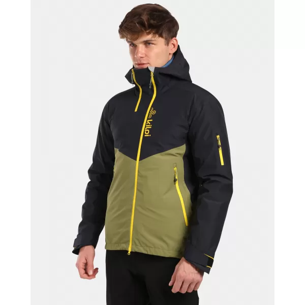  Moška hardshell jakna KILPI METRIX-M WM0136KI ZELENA 