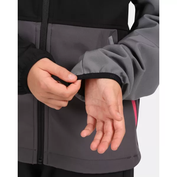  Dekliška softshell jakna KILPI RAVIA-J WJ0113KI ČRNA 