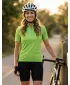 Ženski kolesarski dres ALTISPORT NoPrint NP/ALW115NJ ZELENA LIMETA