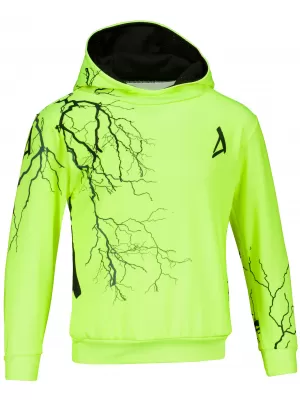 Otroški premium funkcionalni pulover ALTISPORT VOJ/ALK004MI01 NEON RUMENA