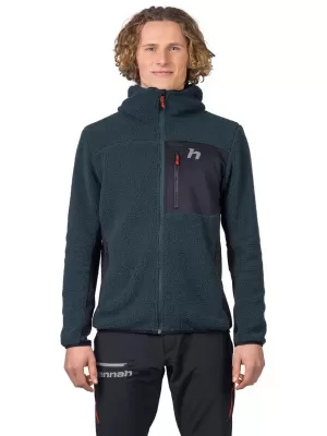 Moški pulover HANNAH KODIAK HOODY STRATIFICIRANO MORJE/ANTRACIT