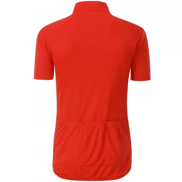  Moški kolesarski dres ALTISPORT NoPrint NP/ALM215NJ SVETLO ORANŽNA 