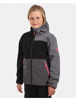 Dekliška softshell jakna KILPI RAVIA-J WJ0113KI ČRNA
