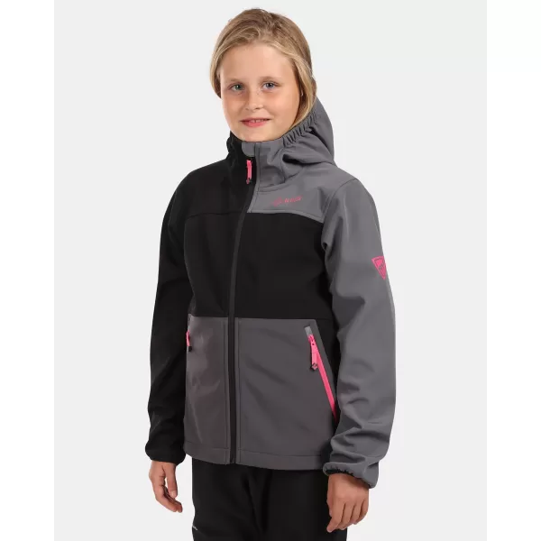  Dekliška softshell jakna KILPI RAVIA-J WJ0113KI ČRNA 