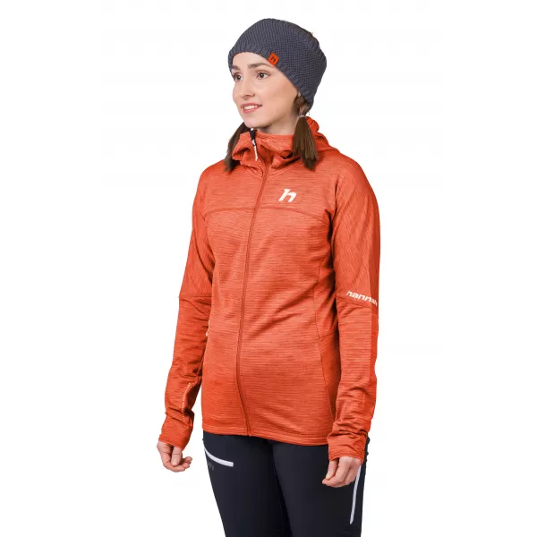  Ženski pulover HANNAH MEDA HOODY PIKANTNO POMARANČNO MEL 