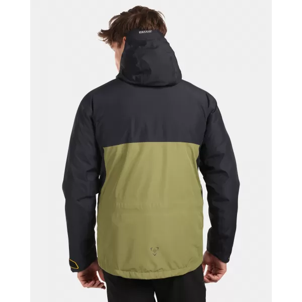  Moška hardshell jakna KILPI METRIX-M WM0136KI ZELENA 