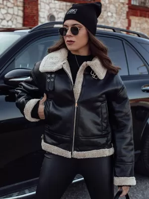 Ženska jakna DSTREET SHEREB ČRN