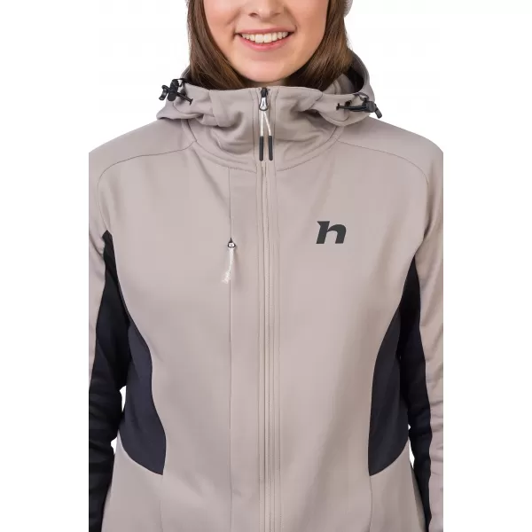  Ženski pulover HANNAH NELA HOODY KOZA/ANTRACIT 