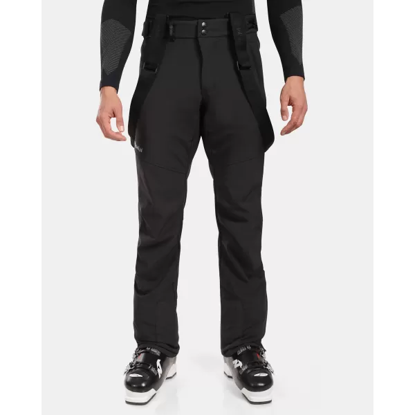  Moške smučarske hlače softshell KILPI RHEA-M WM0409KI ČRNA 