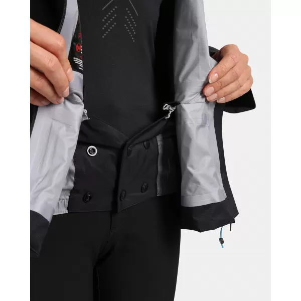  Ženska hardshell jakna KILPI METRIX-W WL0137KI ČRNA 