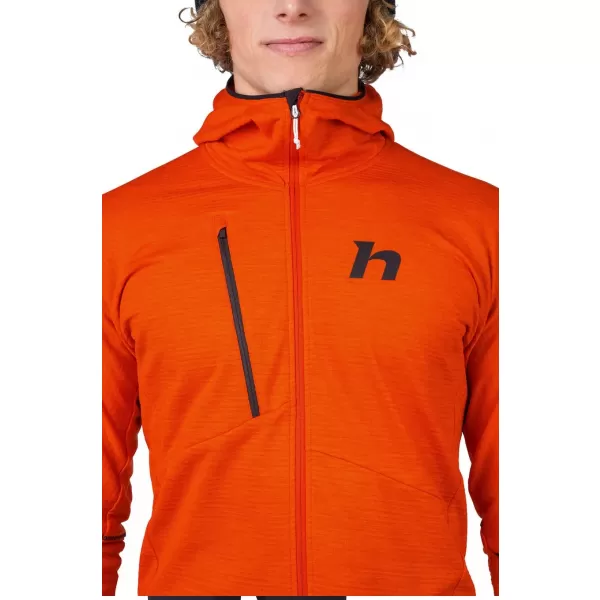  Moški pulover HANNAH NIRO HOODY PIKANTNO POMARANČNO MEL 