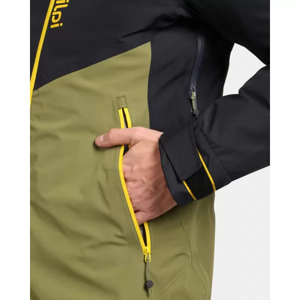  Moška hardshell jakna KILPI METRIX-M WM0136KI ZELENA 