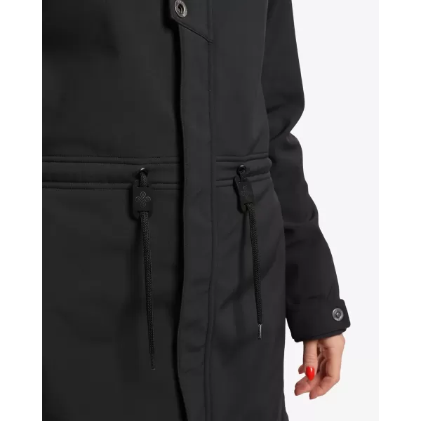 Ženski softshell plašč KILPI LASIKA-W WL0136KI ČRNA 