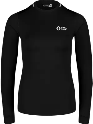 Ženska termo majica NORDBLANC LIGHTWEIGHT NBBLD7974 ČRNA